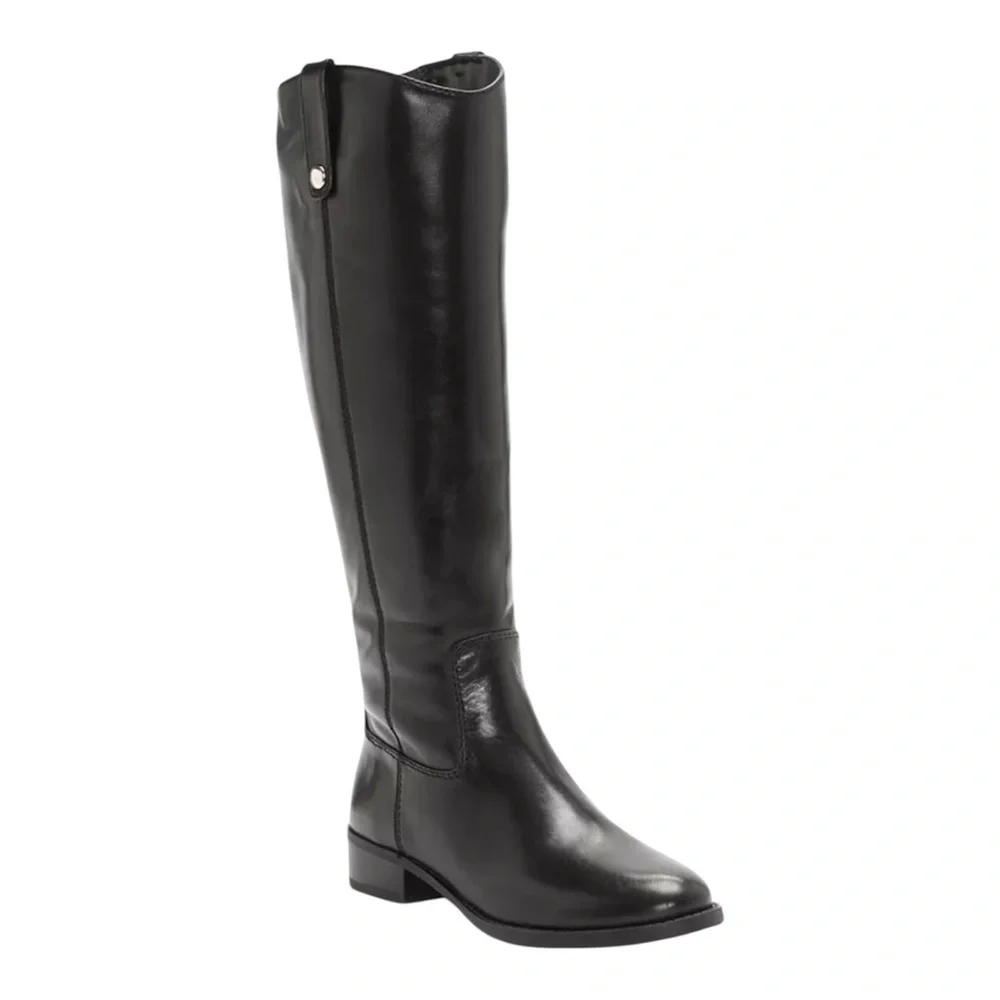 I.N.C. International Concepts Fawne Leather Knee High Boots